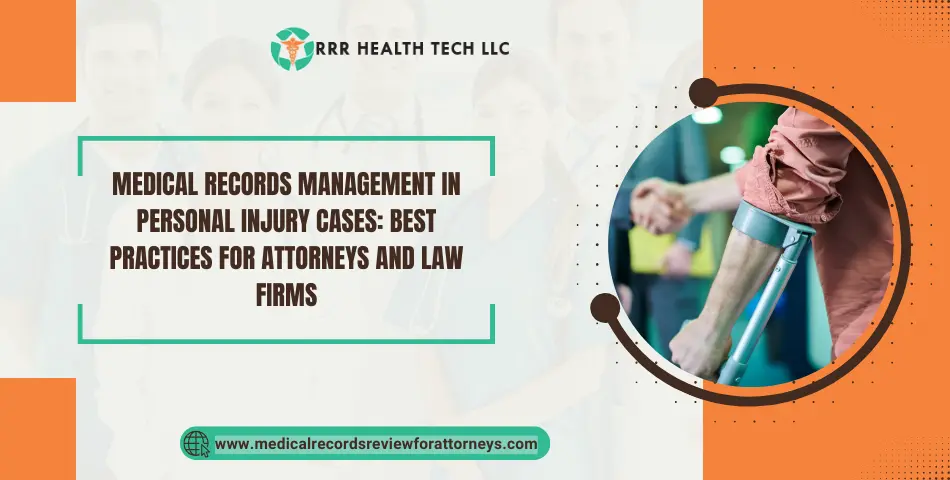 Medical Records Management in Personal Injury Cases: Best Practices for Attorneys and Law Firms