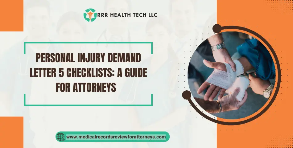 Personal Injury Demand Letter 5 Checklists: A Guide for Attorneys