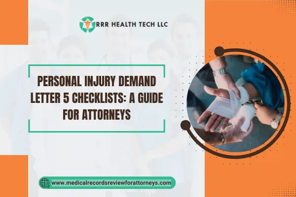 Personal Injury Demand Letter 5 Checklists: A Guide for Attorneys