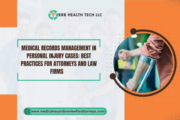 Medical Records Management in Personal Injury Cases: Best Practices for Attorneys and Law Firms