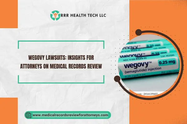 Wegovy Lawsuits: Insights for Attorneys on Medical Records Review