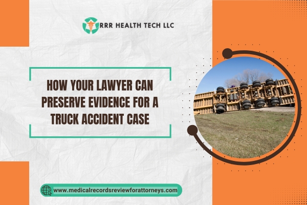 How Your Lawyer Can Preserve Evidence for a Truck Accident Case