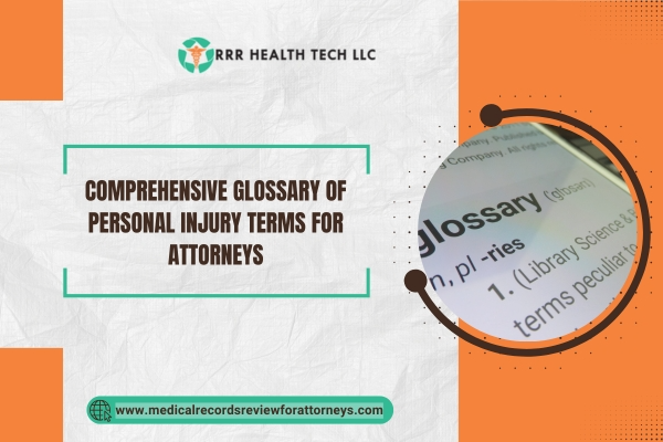 Comprehensive Glossary of Personal Injury Terms for Attorneys