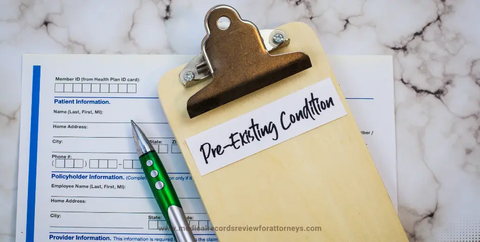 Pre-Existing Condition