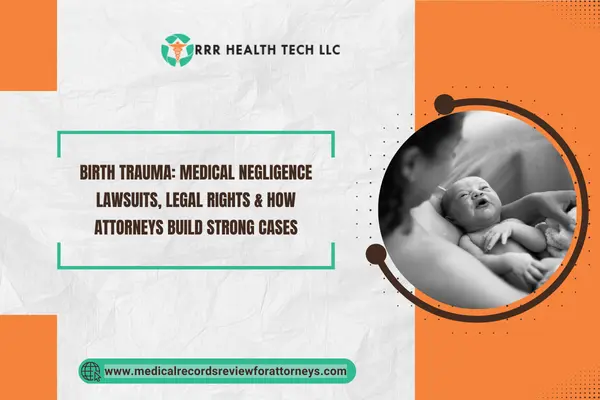 Infant in parent's arms illustrating birth trauma lawsuits and attorney support for strong legal cases.