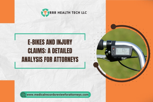 E-Bikes and Injury Claims A Detailed Analysis for attorneys