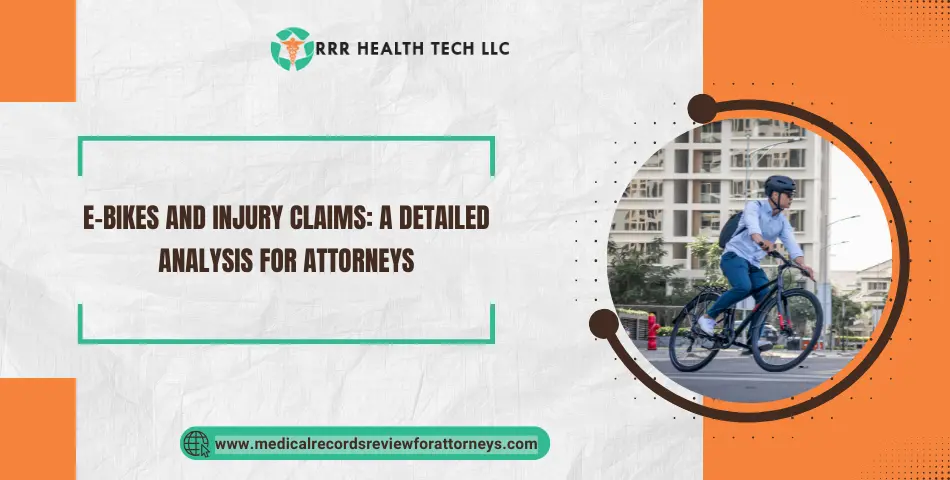 E-Bikes and Injury Claims: A Detailed Analysis for attorneys