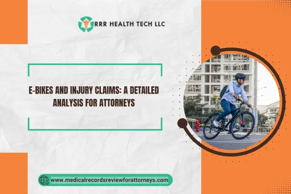 E-Bikes and Injury Claims: A Detailed Analysis for attorneys