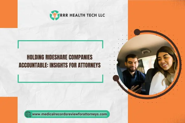 Holding Rideshare Companies Accountable: Insights for Attorneys