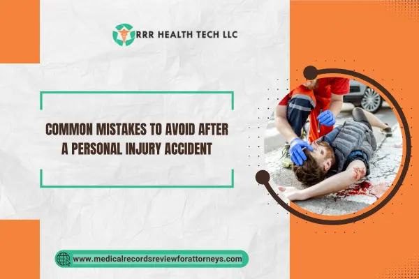 Common Mistakes to Avoid After a Personal Injury Accident