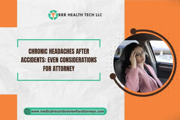 Chronic Headaches after Accidents: Even Considerations for Attorney