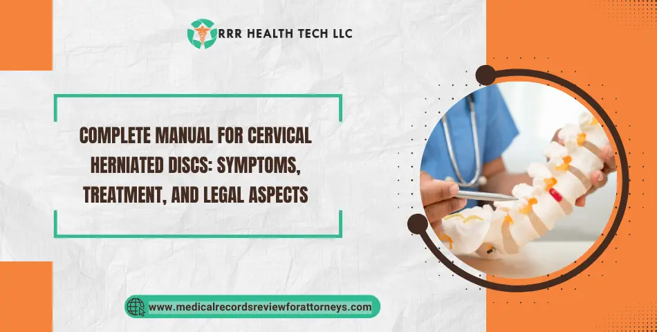 Complete Manual for Cervical Herniated Discs: Symptoms, Treatment, and Legal Aspects