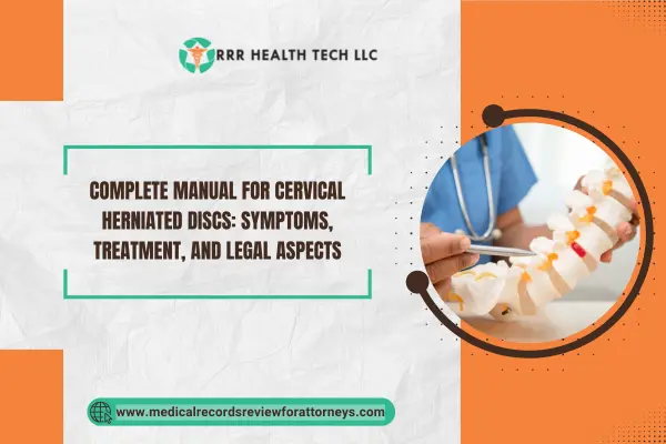 Complete Manual for Cervical Herniated Discs: Symptoms, Treatment, and Legal Aspects