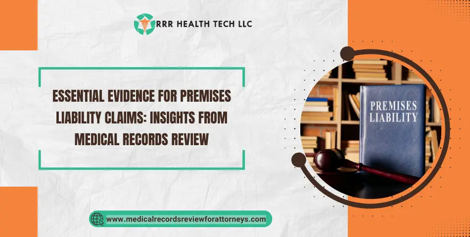 Essential Evidence for Premises Liability Claims: Insights from Medical Records Review