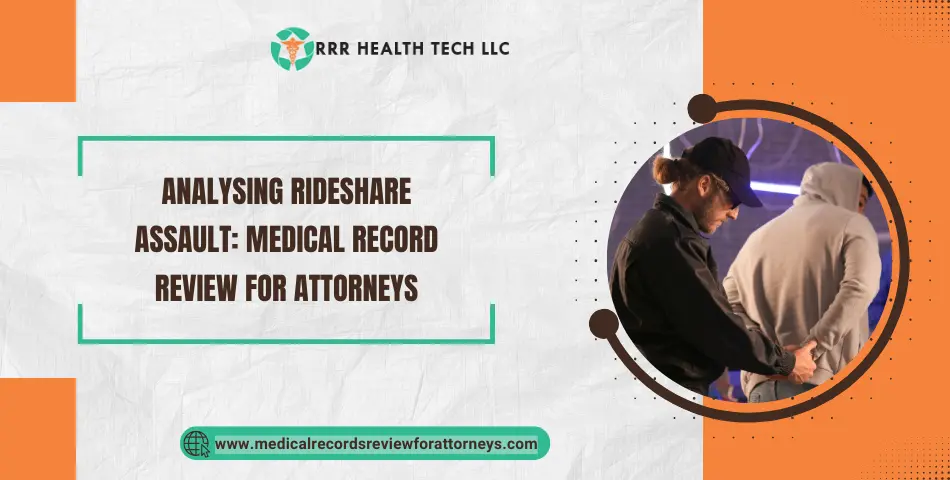 Analysing Rideshare Assault: Medical Record Review for attorneys