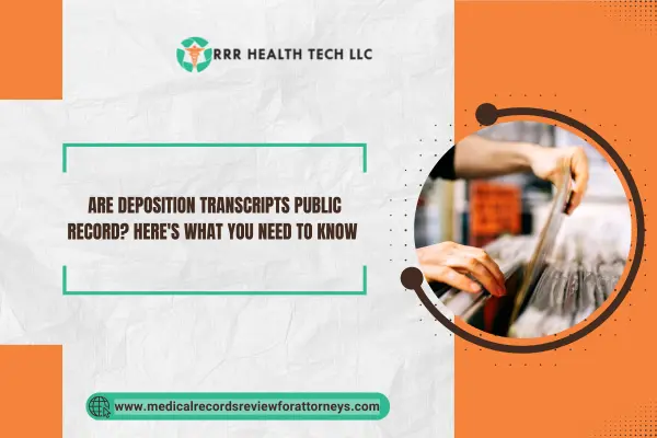 Are Deposition Transcripts Public Record? Here's What You Need to Know