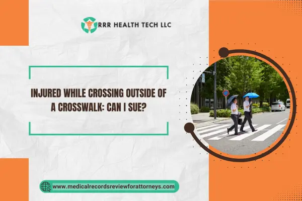 Injured While Crossing Outside of a Crosswalk: Can I Sue?