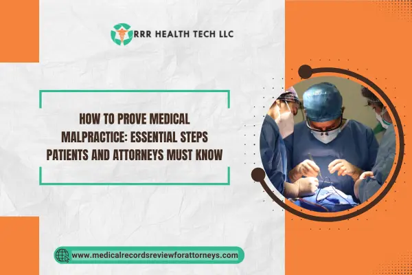How to Prove Medical Malpractice: Essential Steps Patients and Attorneys Must Know