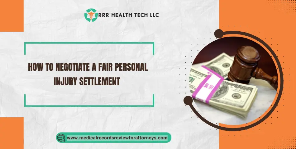 How to Negotiate a Fair Personal Injury Settlement